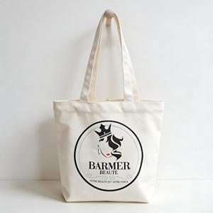Wholesale Custom Printed Beauty Brand Small GiftTote Bag Full Color Gusseted <b>Canvas</b> <b>Tote</b> Bag - Product Image 1