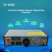 Contrôleur de distribution automatique de SP-8000 d'affichage numérique 502 colle thermofusible colle de silicone équipement industriel de distribution