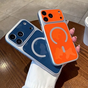 เคสโทรศัพท์มือถือหนังลายพรางธุรกิจ Senyork แบบแม่เหล็ก สำหรับ iPhone 13 14 15 16 17 pro max ป้องกันแรงกระแทก ปกป้องด้านหลัง - Product Image 2