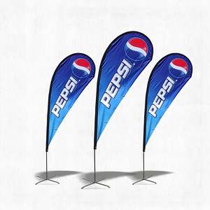 Banderas de Tela con Plumas Impresas Digitalmente Personalizadas, Banderas de Playa para Uso en Exteriores y Agricultura - Product Image 1