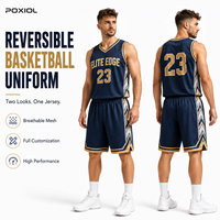 Uniforme de Baloncesto Sublimado Personalizado Premium, Jersey Deportivo Transpirable para Clubes, Escuelas y Equipos Competitivos
