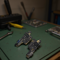 Hao Xin Tech Poco X3 Pro Papan Konektor Pengisian Daya Kecil Baru Suku Cadang Pengganti Asli untuk Motherboard Ponsel