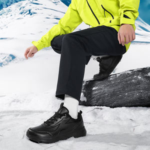 Zapatillas Deportivas Personalizadas Negras <span class=keywords><strong>para</strong></span> <span class=keywords><strong>Hombre</strong></span>, Fabricadas en Fábrica, con Logotipo, Calzado Deportivo Informal <span class=keywords><strong>para</strong></span> Exteriores con MOQ Bajo, Zapatillas de Punta Ancha Personalizadas - Product Image 5