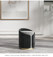 Panier rond pour chaussures, pochette de haricots, tabouret à langer, de haute qualité, Design attrayant, nouveauté