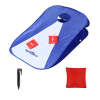 Hot Selling Folding Stof Bean Bag Toss Spel Voor Kinderen En Volwassenen Met 8Pcs Zitzakken