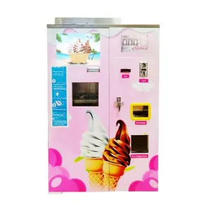 Máquina de helados suaves de bajo precio Máquina Expendedora de helados de servicio suave de China al por mayor