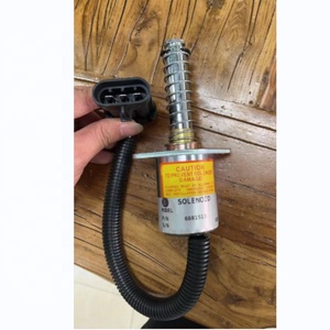 อะไหล่รถขุด วาล์วโซลินอยด์หยุดเครื่องยนต์ดีเซล 12V รุ่น 6681512 6681513 สำหรับ S130 S150 S160 S175 S185 S205 S220 S250 - Product Image 1