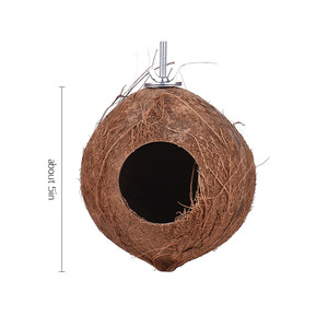 Nichoir pour animaux de compagnie bricolage à motif solide pour perroquet et <span class=keywords><strong>hamster</strong></span> nid d'élevage et <span class=keywords><strong>cage</strong></span> à oiseaux meubles et maisons - Product Image 4