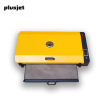 Plusjet A1 pengering Oven Dtf Film ukuran A2 alat pengering Printer DTF bubuk panas meleleh mesin pengering panas pengering Dtf A2-FS menyembuhkan Oven