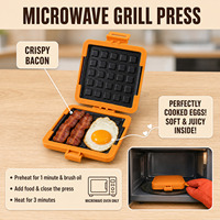 Ensemble de moules de cuisson en silicone réutilisables pour micro-ondes, antiadhésifs, pour cuisine de dortoir, accessoires de cuisine