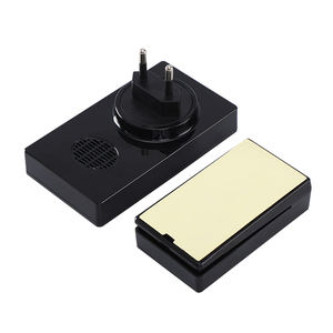 Sonnette de porte blanche étanche de conception domestique sonnette de porte de batterie d'anneau sans fil intelligent en plastique - Product Image 2