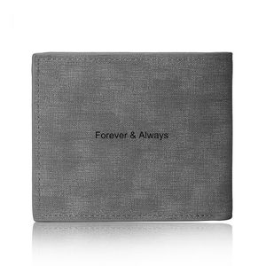 <span class=keywords><strong>Portefeuille</strong></span> en cuir PU personnalisé avec photo et lettrage, faible MOQ, cadeau de la Fête <span class=keywords><strong>des</strong></span> Pères en gros - Product Image 6
