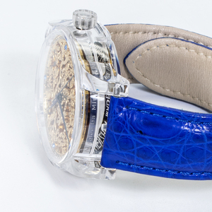 Luxury Sapphire Glass <b>Case</b> New Arrival Men Fashion <b>Watch</b> Hollow Out Gold Dial Automatic Mechanical Skeleton <b>Watches</b> for Men OEM - Product Image 6