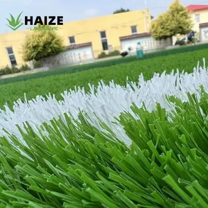 HAIZE מפעל אספקת הטוב ביותר 50mm סינטטי דשא מלאכותי כדורגל דשא עבור כדורגל שדה