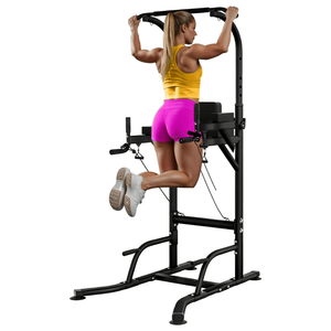 Equipo <span class=keywords><strong>de</strong></span> Entrenamiento <span class=keywords><strong>de</strong></span> Fuerza <span class=keywords><strong>de</strong></span> Grado Comercial, Estación Multigimnasio, <span class=keywords><strong>Barra</strong></span> <span class=keywords><strong>de</strong></span> <span class=keywords><strong>Dominadas</strong></span>, Torre <span class=keywords><strong>de</strong></span> Ejercicios para Gimnasio Comercial - Product Image 1