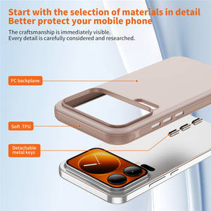 เคสโทรศัพท์เนื้อผิวด้านป้องกันการกระแทกสำหรับ Xiaomi 17/17 pro/ 17 Pro max/ 17 Pro max/ 17 ultra โปร่งแสง - Product Image 4