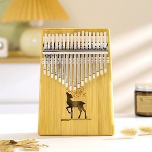Nouveau kalimba à 17 touches, piano à pouce facile à jouer, instrument de musique portable - Product Image 3