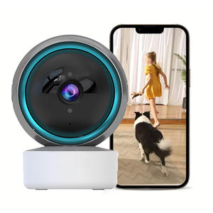 <span class=keywords><strong>Mini</strong></span> Cámara de Vigilancia Inteligente para el Hogar de 2.0MP con Visión Nocturna HD, Audio Bidireccional, PTZ, Alarma, Almacenamiento en la Nube y Tarjeta SD para la Seguridad de Bebés/Mascotas/Niños - Product Image 6
