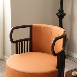 Chaise de canapé de loisirs améliorée avec vieux fauteuil de canapé <span class=keywords><strong>en</strong></span> <span class=keywords><strong>bois</strong></span> massif d'orme, chaise de loisirs pour balcon - Product Image 4