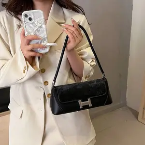 Amoy Garden A6673 Purses And Handbags 2024Hot Sales Women Fashion Solid Color Vintage Messenger Bag High Quality