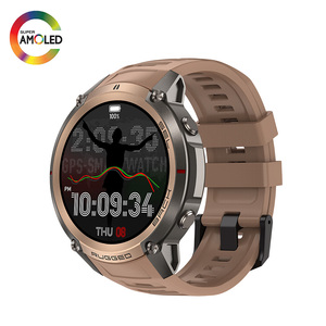 Reloj Inteligente Deportivo Definite M11-59 5ATM Resistente al Agua con Mapa Offline, Altímetro, GPS, Pantalla AMOLED de 1.43'', Brújula, Frecuencia Cardíaca 24H, Dorado - Product Image 2