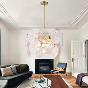 Lámpara Colgante Moderna para Dormitorio, Sala de Estar, Iluminación Interior, Acabado Dorado, Lámpara Colgante para Isla de Cocina, Comedor - Product Image 3