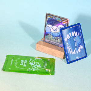 Cartes à collectionner TCG holographiques personnalisées, jeu de cartes à collectionner mignon de style dessin animé, impression personnalisée avec jeu de cartes de société - Product Image 3