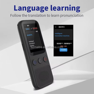 Traductor inteligente S80 Pantalla táctil IPS de 2,4 pulgadas Instrucciones de 24 horas Sistema Android WI-FI Intérprete de bolsillo portátil inteligente - Product Image 3