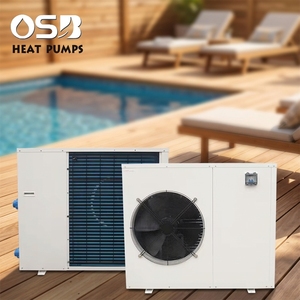 Pompe à chaleur solaire pour piscine en acier inoxydable, onduleur R32, pour piscine hors <span class=keywords><strong>sol</strong></span>, <span class=keywords><strong>chauffe</strong></span>-<span class=keywords><strong>eau</strong></span> intelligent pour piscine extérieure - Product Image 1