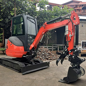 Mini Escavatore Cingolato KN25 per Uso Domestico, Piccola Scavatrice per Ingegneria Municipale, Demolizione e Scavo di Trincee - Product Image 1