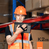 SUNMI CPad komputer, kamera ganda sistem air BT 5.3 genggam Android 14 baterai besar Tablet PC PDA