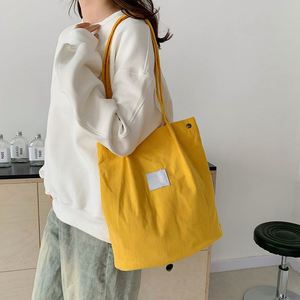 Custom Canvas Shoulder Corduroy <b>Tote</b> <b>Bag</b> Women <b>Cord</b> Purse With Inner Pocket for Work Beach Lunch Travel Shopping Grocery - Product Image 5