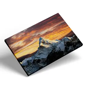 Personalized Decoration Picture Poster Any Size Custom Canvas Mountain Modern Wall Art - Clouds 8 Mountains