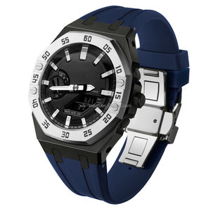 Kit de modification de montre en métal pour montre <span class=keywords><strong>G</strong></span> <span class=keywords><strong>Shock</strong></span> <span class=keywords><strong>Ga</strong></span> <span class=keywords><strong>2100</strong></span> avec lunette et bracelet en caoutchouc de silicone Timescale, bracelet pour OAK <span class=keywords><strong>G</strong></span> <span class=keywords><strong>Shock</strong></span> Ga2100 - Product Image 2