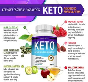 Capsules de régime Keto pour la perte de poids, compléments alimentaires détoxifiant à base de plantes, nettoyage des parasites, résultats rapides, personnalisés en usine - Product Image 3