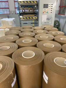 Fabriqué en Italie, papier ciré de marque Carte Dozio, emballage industriel spécial, emballage logistique, papier d'emballage - Product Image 5