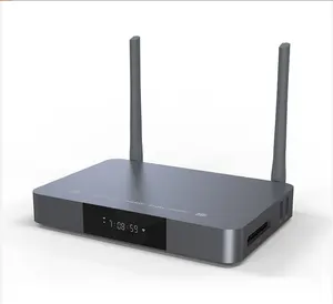 Oem Realtek RTD1619DR Smart Tv Box Ddr4 2Gb 16Gb 1000M 2.4G + 5G Wifi Stereo audio 4K Mediaspeler