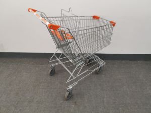Carritos de Compra Dika para Comercios Minoristas, Carrito de Compra de Metal de 4 Ruedas para Supermercado - Product Image 4