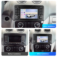 Écran audio de voiture MEKEDE, écran audio, Car-play, multimédia, DVD, navigation pour Mercedes Benz ML W164 X164 ML350 2005-2011