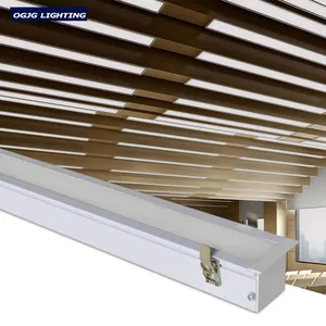 Office Lights Ceiling Lighting 20W 40W 60W Led Recessed Linear Light