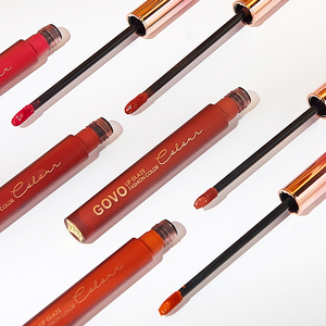 OEM ODM <span class=keywords><strong>GOVO</strong></span> Vente en gros de rouge à lèvres liquide longue tenue, imperméable, lisse, non collant, gloss à lèvres pour la beauté quotidienne, cosmétiques en marque privée - Product Image 1