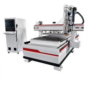 Routeur à bois 1325 3 axes avec contrôle Syntec/Mach3/DSP, table à vide ATC PLC, machine de nesting avec pompe à moteur pour la fabrication de meubles, large adaptabilité - Product Image 5