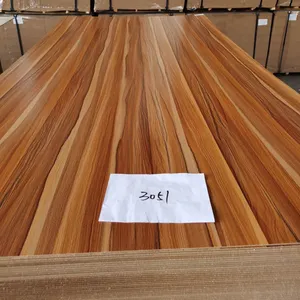 China manufacturer supply 2mm to 18mm laminated melamine MDF for cabinet clothespress