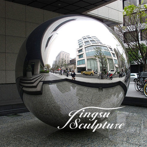 Nuevo diseño decorativo mirando mundo <span class=keywords><strong>abstracto</strong></span> escultura de acero inoxidable - Product Image 1