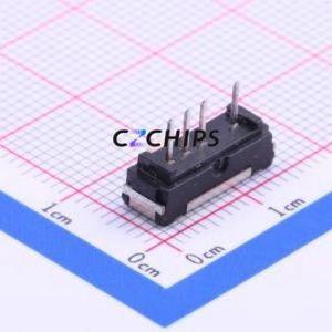 SSSS91B900 Slide Switch Through hole Component (THT) Switch Single Pole Three Throw Rectangle Pin Header PC Pin 7.7mm - Product Image 2