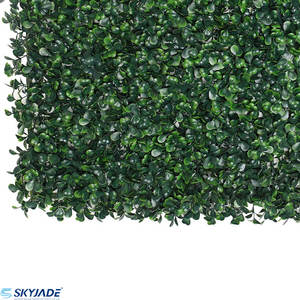 ألواح جدار عشب صناعي الأفضل مبيعًا SKH4060-NV 50*50 سم ستارة خلفية لجدار عشب صناعي سياج نباتي - Product Image 3