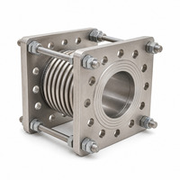 Compensateur axial à soufflet métallique à bride avec tige de liaison pour raccord de tuyauterie contrainte industriel