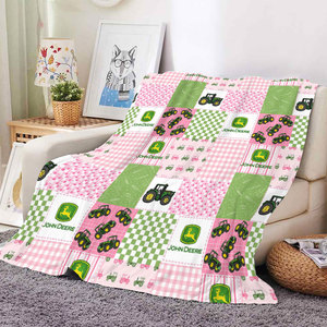 <span class=keywords><strong>Couverture</strong></span> Polaire Ultra Douce et Confortable en Flanelle Moelleuse Style Western <span class=keywords><strong>avec</strong></span> <span class=keywords><strong>Patchwork</strong></span>, Impression Numérique <span class=keywords><strong>Personnalisée</strong></span> (Logo, Photo) pour Lit, Canapé, Couette ou Plaid - Product Image 5