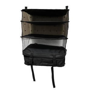 Grande trousse de rangement cosmétique en maille avec fermeture éclair, multifonctionnelle pour les voyages et l'usage quotidien - Product Image 1
