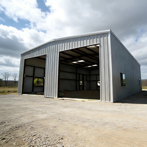 Garagem Portátil com Estrutura de Aço, Construção de Garagem Pré-fabricada, Garagem para Carros por Atacado, Showroom Moderno Personalizado para Carros, Edifício Pré-fabricado - Product Image 3